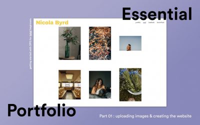 Do It Yourself – Tutorials – Essential Portfolio Tutorial Part 1 – Building a photography portfolio website with DPG