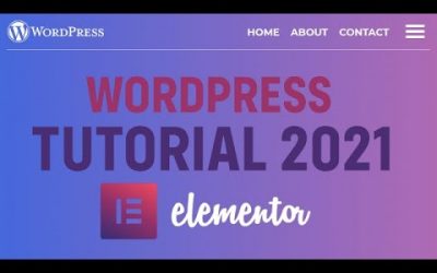 Do It Yourself – Tutorials – Hostgator WordPress Tutorial 2021 with Elementor | How To Build a Website 2021