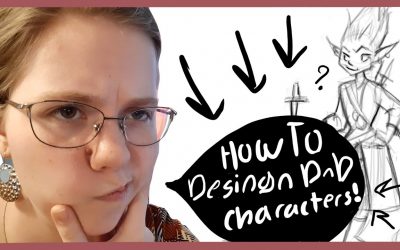 Do It Yourself – Tutorials – How To Draw And Create Your Own DnD Character! | Character Design Tutorial