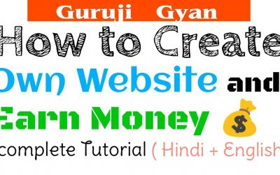 Do It Yourself – Tutorials – How to Create Own Website and Earn Money with Website