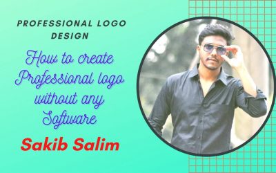 Do It Yourself – Tutorials – How to create Professional Logo without any software||Sakib Salim