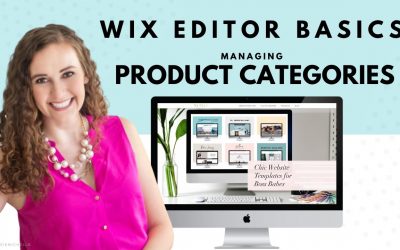 Do It Yourself – Tutorials – Managing Product Categories in Your WIX Store | WIX Website Tutorials | Design Your Own Online Shop