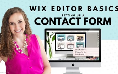 Do It Yourself – Tutorials – Setting Up a Contact Form in WIX | Wix Website Editor | How to Design Your Own Website