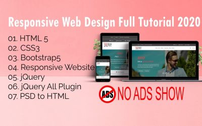 Do It Yourself – Tutorials – Web design full course || bangla tutorial with PSD