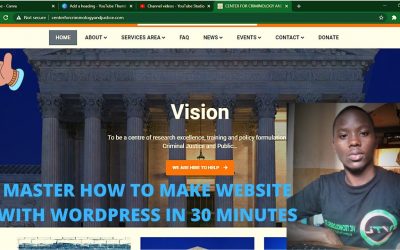 Do It Yourself – Tutorials – how to make WordPress website for beginners in 30 minutes/ how to make website with wordpress