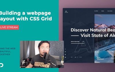 Building a webpage layout with CSS Grid