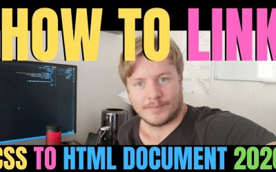 How to Link CSS File to HTML Document 2020