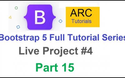 Do It Yourself – Tutorials – Bootstrap 5 Tutorial For Beginners #15 – Live Project #4 | Design your own website using Bootstrap