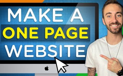 Do It Yourself – Tutorials – How To Create A One-Page Website (In WordPress) | 2020