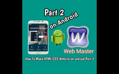 [How To make HTML CSS website on android part 2] Design form Login