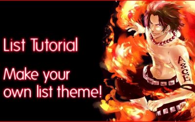 Make a Custom Layout Theme (MyAnimeList CSS tutorial)