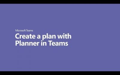 Do It Yourself – Tutorials – How to create a plan with Planner in Microsoft Teams