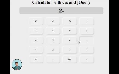 Calculator with CSS and jQuery । MR Laboratory – Bangla Tutorial