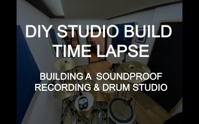 Do It Yourself – Tutorials – DIY Soundproof Studio Time Lapse – How to build your own room-within-a-room recording studio