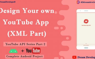 Do It Yourself – Tutorials – Design Your own YouTube App || XML PART || YouTube Player API #2