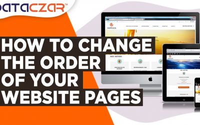 Do It Yourself – Tutorials – How to Change the Order of Your Website Pages