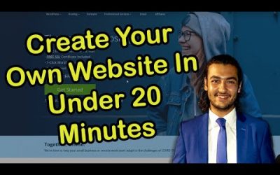 Do It Yourself – Tutorials – Quick-Step By Step Tutorial To Build Your Own Website Using Bluehost And WordPress Under 20 Minutes