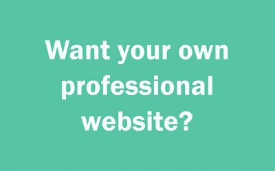 Do It Yourself – Tutorials – Want Your Own Professional Website?