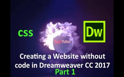 Do It Yourself – Tutorials – creating a website without code in Dreamweaver CC 2017 | Part 1