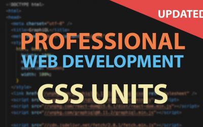 CSS Units – Which ones to use and which to stop using! – HTML CSS Tutorial