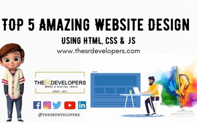 TOP 5 Increadible Website Design #thesrdevelopers #webdesign #webdevelopement #html #css #website