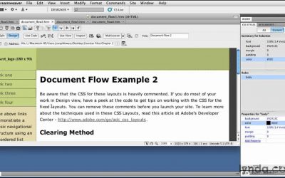 CSS tutorial: Exploring document flow | lynda.com tutorial