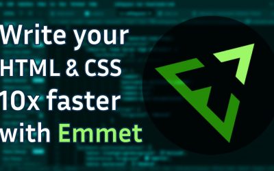 How to Type HTML and CSS Faster with Emmet