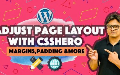 How to Adjust WordPress page layout using CSS Hero