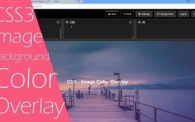 CSS Image Background Overlay Color  – Quick Tutorial About CSS3