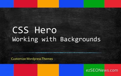 CSS Hero – Working with Backgrounds