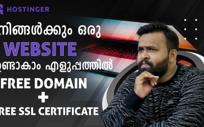 Do It Yourself – Tutorials – How to Create a Website in Malayalam | Free Domain & SSL Certificate From Hostinger | Full Tutorial