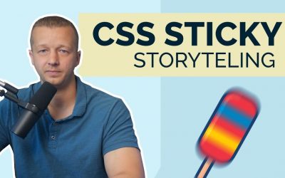 Pure CSS Sticky Storytelling with 1 Property??