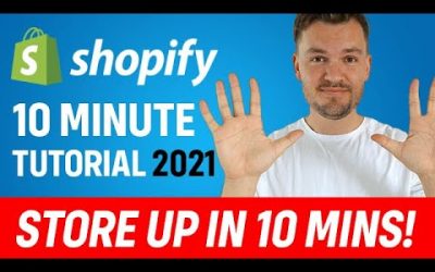 Do It Yourself – Tutorials – FAST Shopify Tutorial 2021 For Beginners – Store Up In Just 10 Minutes!