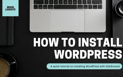 Do It Yourself – Tutorials – How To Install WordPress With SiteGround – Installing WordPress On A SiteGround Domain