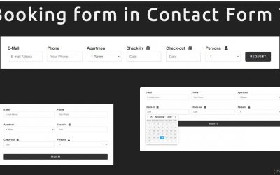 Do It Yourself – Tutorials – How to create responsive inline Booking form with Contact Form 7