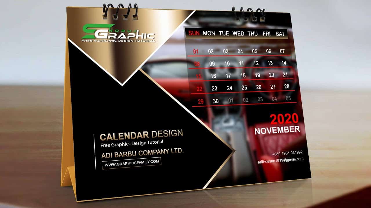 Do It Yourself Tutorials Professional Calendar Design Photoshop 