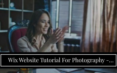 Do It Yourself – Tutorials – Wix Website Tutorial For Photography – Can I  Design A Website For  Inexpensive?