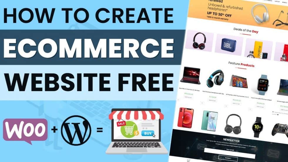 How to create free online store