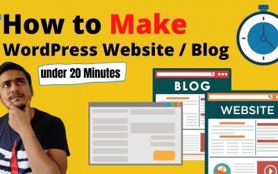 WordPress For Beginners – How to Make a WordPress Website | Step-by-Step Tutorial for Beginners