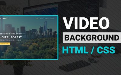 Video Background to Website HTML & CSS Tutorial