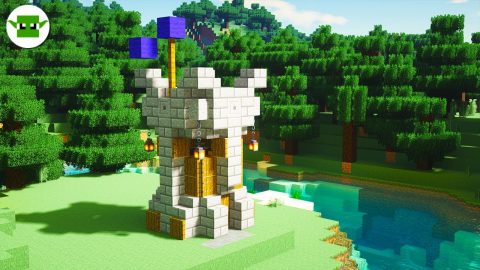 Do It Yourself – Tutorials – Minecraft | How to Build a Small Fortified ...