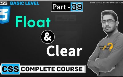 How to use float and clear in css for beginners in hindi by smart mind #39