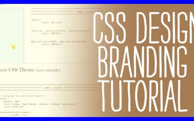 ECWID Shopping Cart CSS Design Branding Tutorial