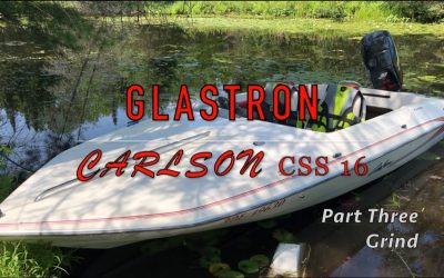 Glastron Carlson Css 16 (CVX16) | Part 3, grind | Timelapse | Restoration/stringer/floor/Transom