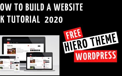 Do It Yourself – Tutorials – How To Build A Website UK. Hiero Theme Complete Tutorial And Step By Step Guide 2020 [Made Easy]