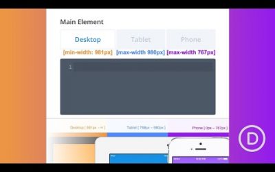 How to use Divi’s Built in Custom CSS Inputs for Advanced Responsive Editing