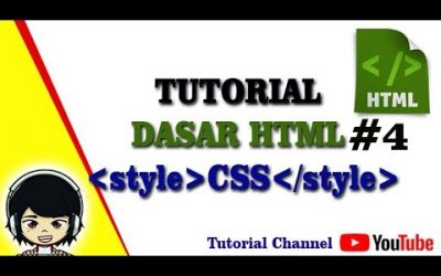 Tutorial Dasar Html #4 – Penggunaan CSS pada HTML