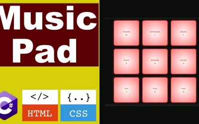 Do It Yourself – Tutorials – Build your own Music Pad with C#, HTML, and CSS – Blazor WebAssembly tutorial