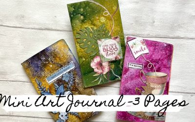 Do It Yourself – Tutorials – Create Your Own Mini Journal – 3 Pages!