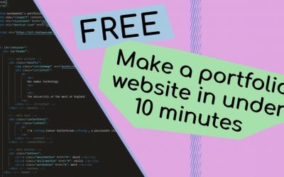 Do It Yourself – Tutorials – Create a Free Portfolio Website in Under 10 Minutes